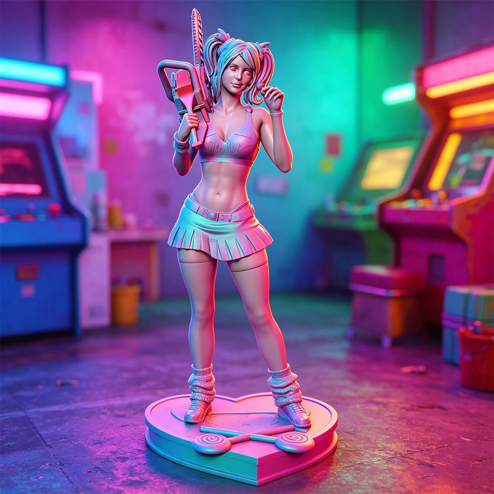 Model Kit Girl - 1/24 75mm An extremely attractive resin