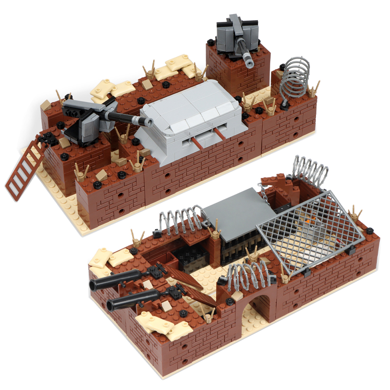 Hot WW2 Military Trench Bunker - огляд і ціна Model Kit Gunpla