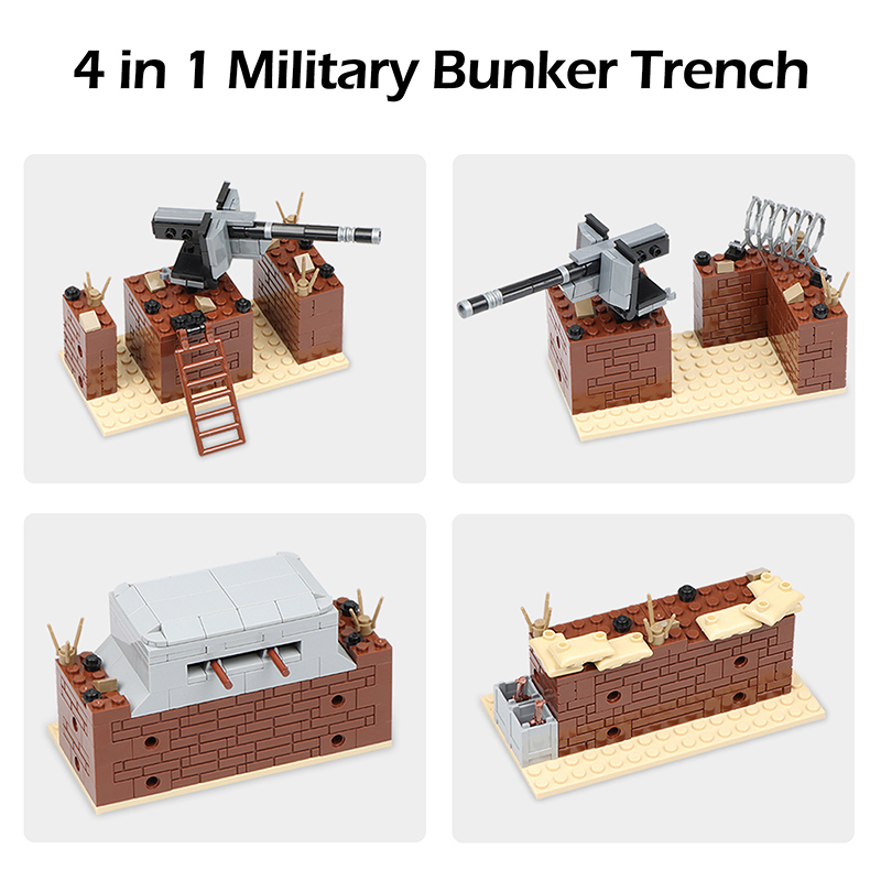 Hot WW2 Military Trench Bunker - огляд і ціна Model Kit Gunpla