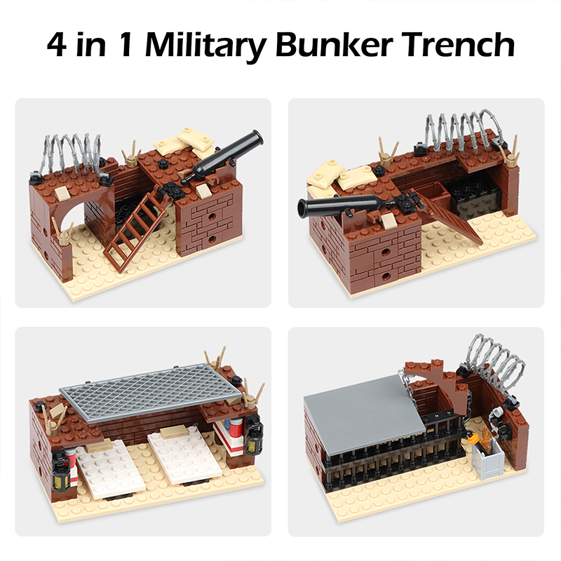 Hot WW2 Military Trench Bunker - огляд і ціна Model Kit Gunpla