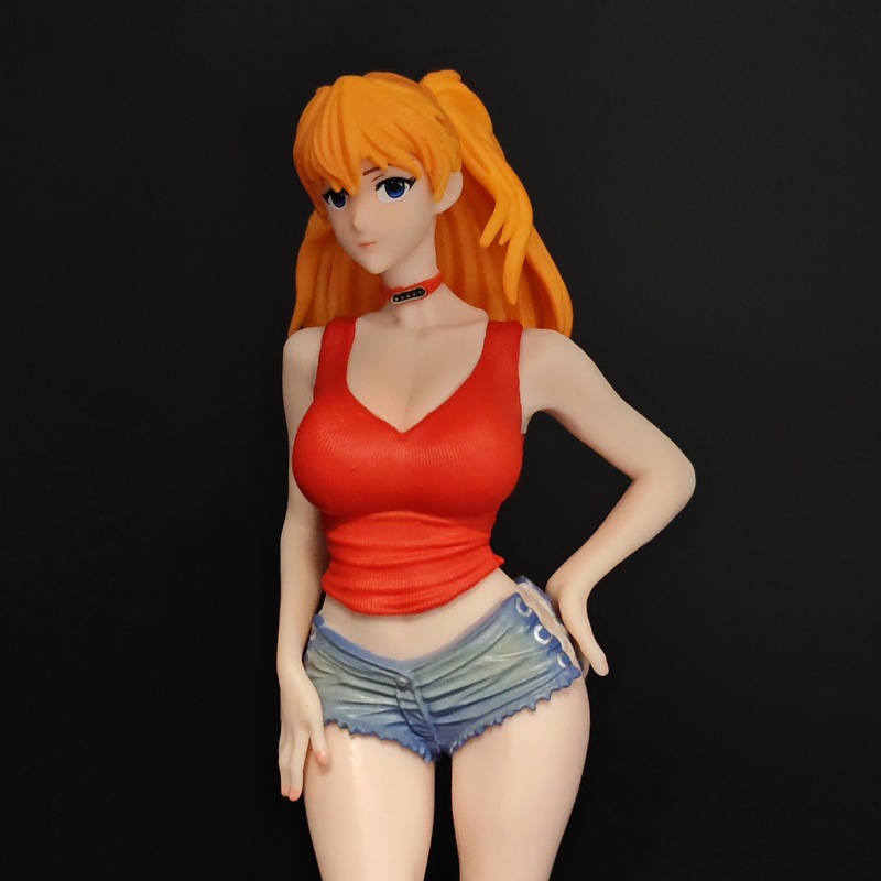 22cm EVA Asuka Langley Summer  - огляд і ціна Model Kit Eva 02