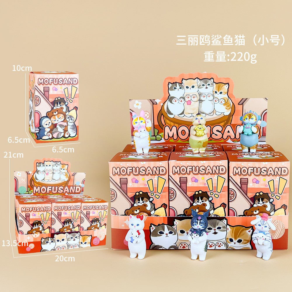 Mofusand Series 6pcs Cartoon S - огляд і ціна Model Kit Japanese