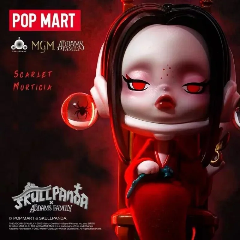 POP MART SKULLPANDA Addams Fam - огляд і ціна Model Kit Girl