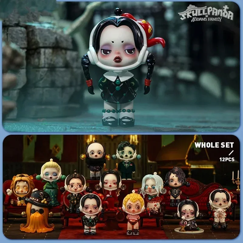 POP MART SKULLPANDA Addams Fam - огляд і ціна Model Kit Girl