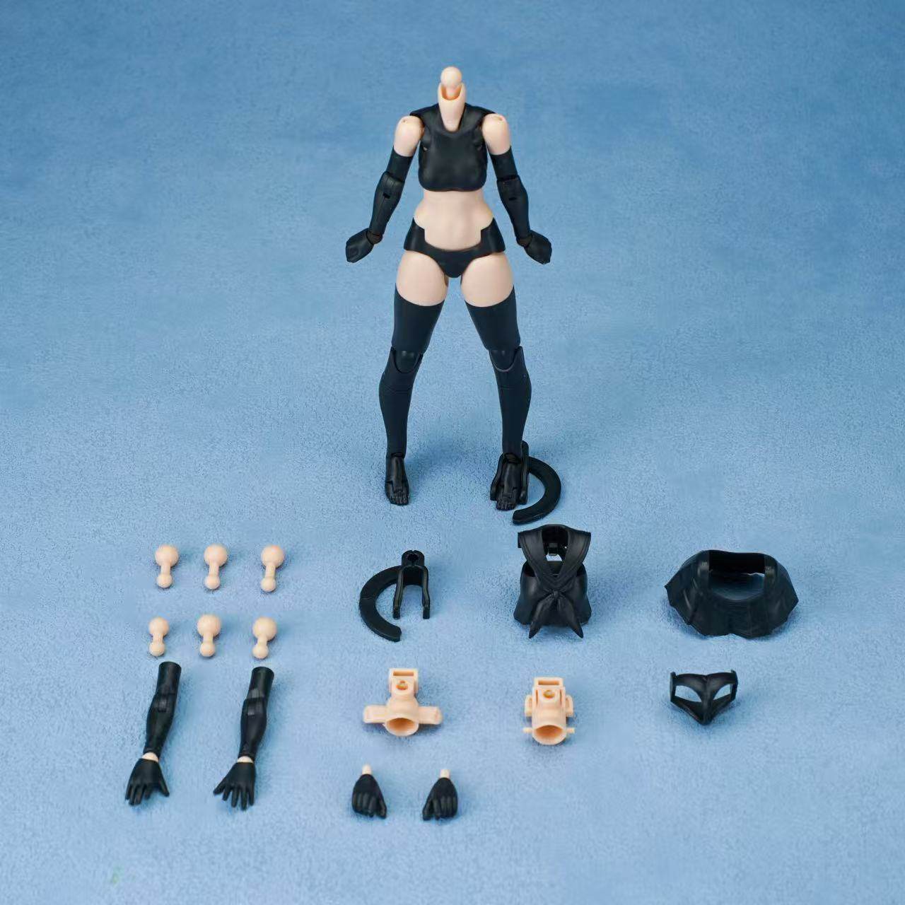Dhouse 1/12 Mech Girl Action F - огляд і ціна Model Kit Nier Automata