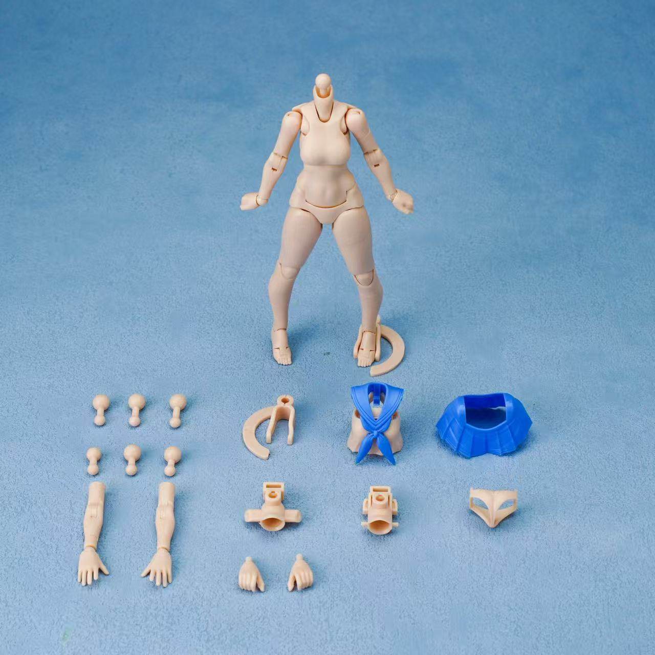 Dhouse 1/12 Mech Girl Action F - огляд і ціна Model Kit Nier Automata