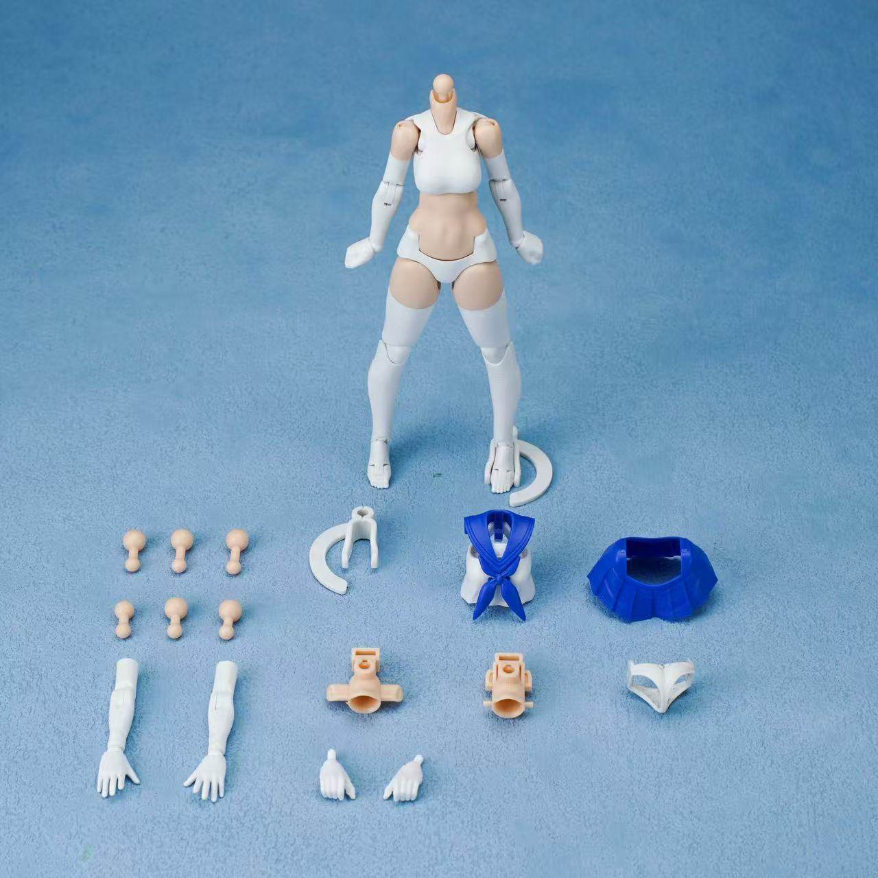 Dhouse 1/12 Mech Girl Action F - огляд і ціна Model Kit Nier Automata