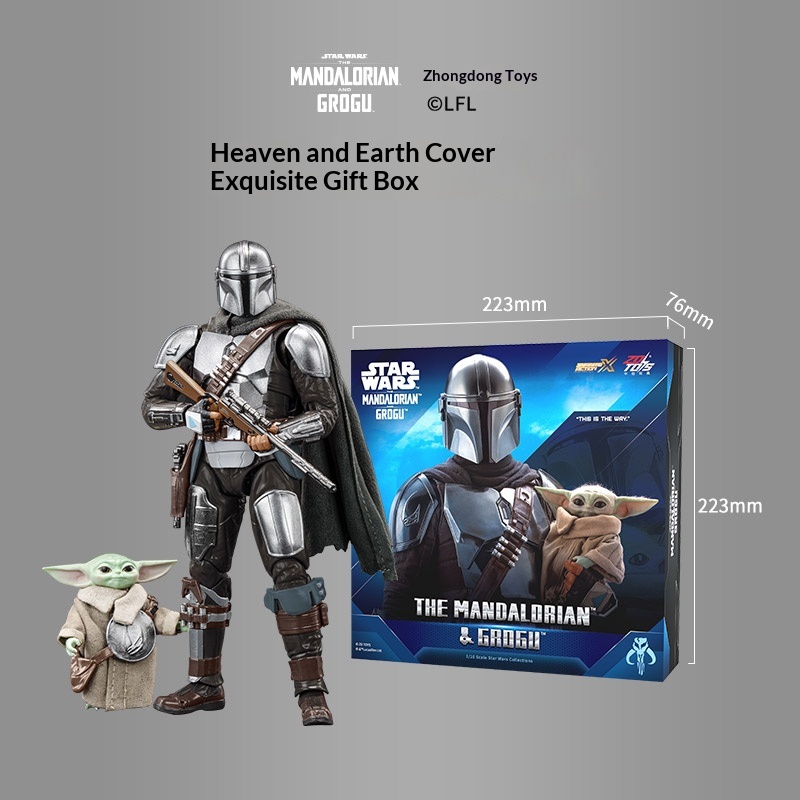 ZD Toys Star Wars The Mandalor - огляд і ціна Model Kit Star Wars