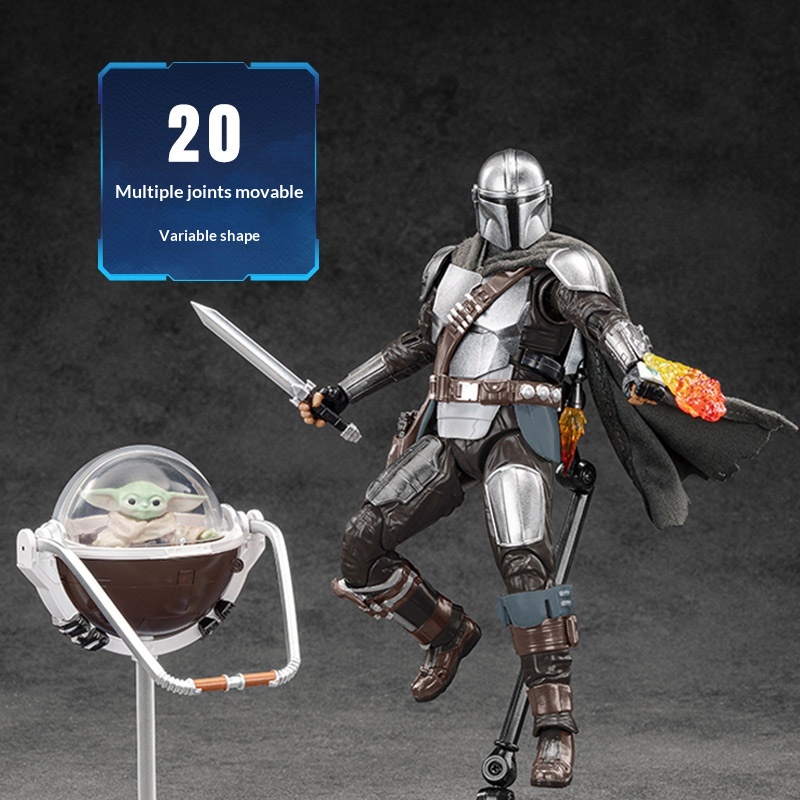 ZD Toys Star Wars The Mandalor - огляд і ціна Model Kit Star Wars