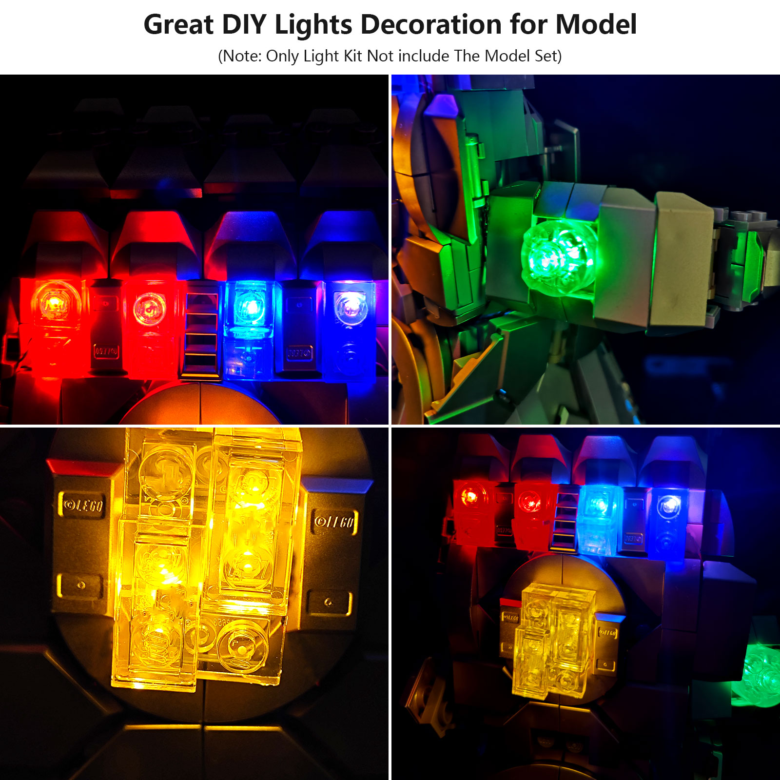 LYBMTWF LED Lighting Kit Compa - огляд і ціна Model Kit Ikaruga