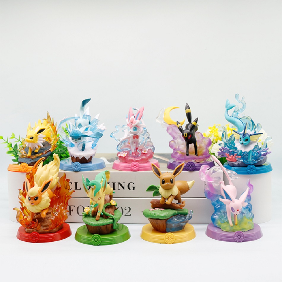 8 style Pok é mon Action Doll  - огляд і ціна Model Kit Pokemon