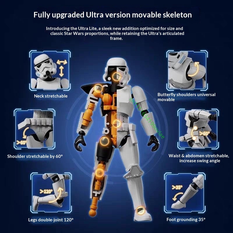 HOT Blokees Star Wars Beyond V - огляд і ціна Model Kit Star Wars