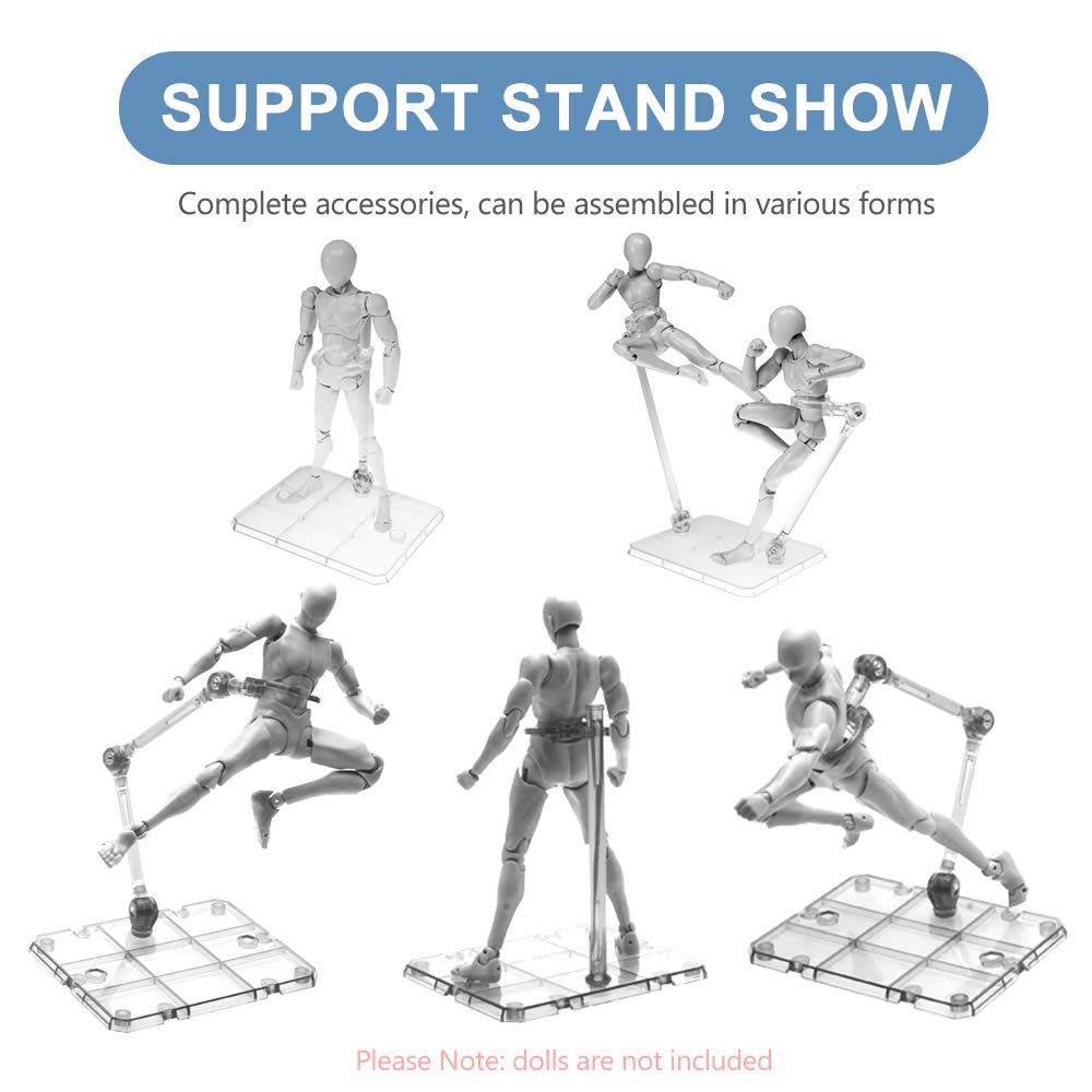 Clear Action Figure Stand,Asse - огляд і ціна Model Kit Gunpla