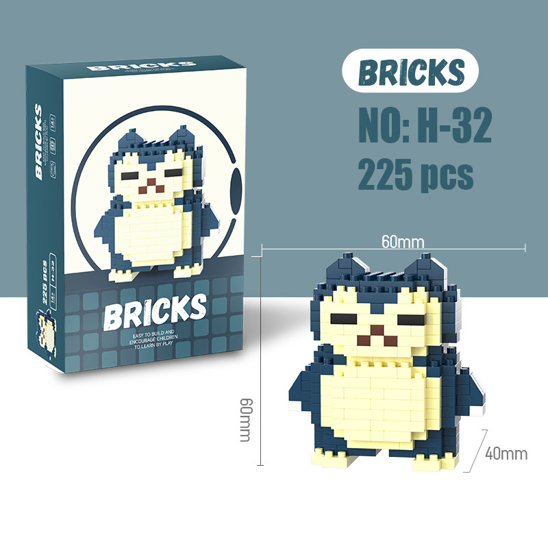Pokemon Micro Building Blocks  - огляд і ціна Model Kit Pokemon