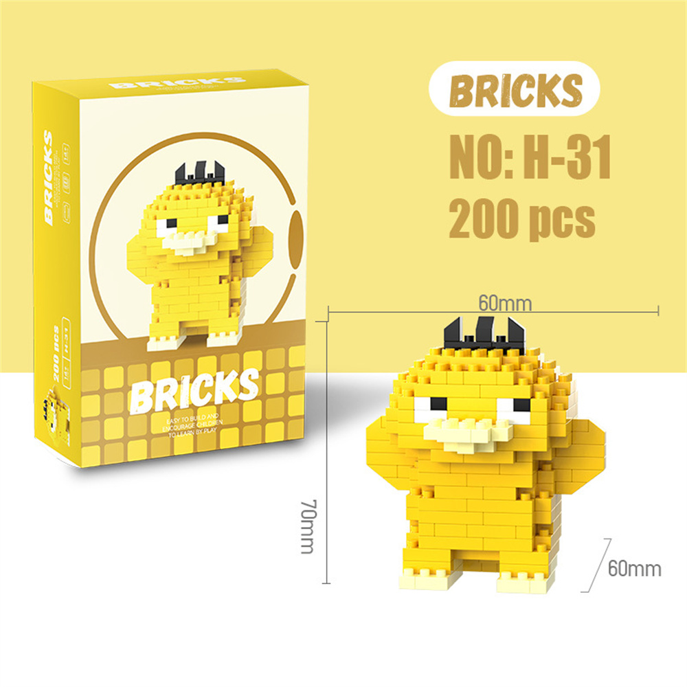 Pokemon Micro Building Blocks  - огляд і ціна Model Kit Pokemon