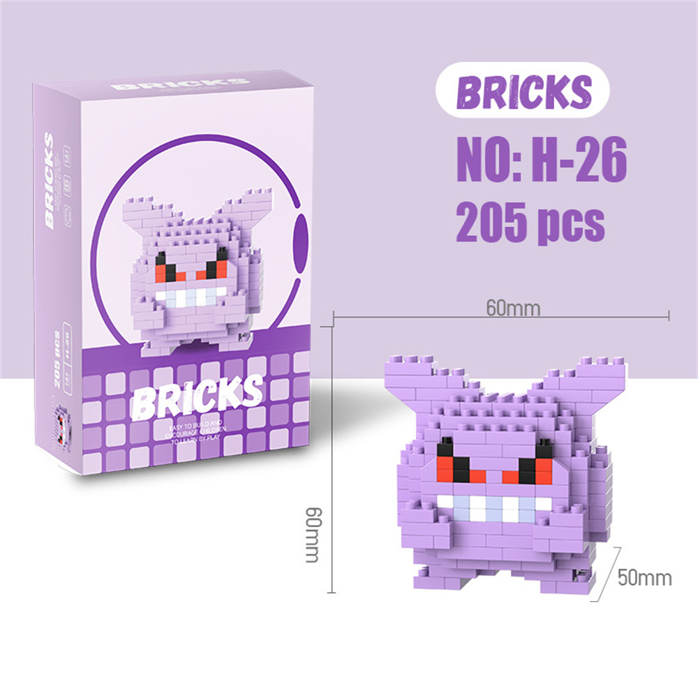Pokemon Micro Building Blocks  - огляд і ціна Model Kit Pokemon