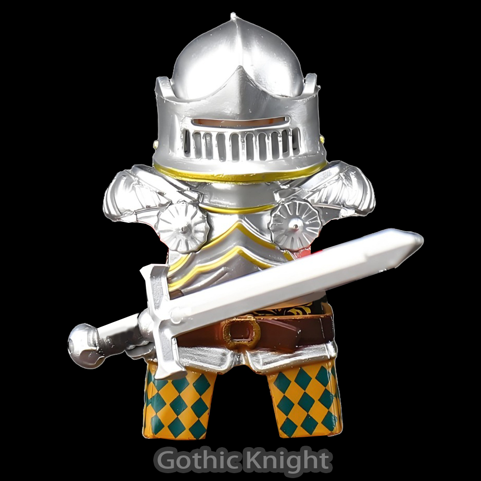 MOC Medieval Gothic Knights Fi - огляд і ціна Model Kit Gunpla