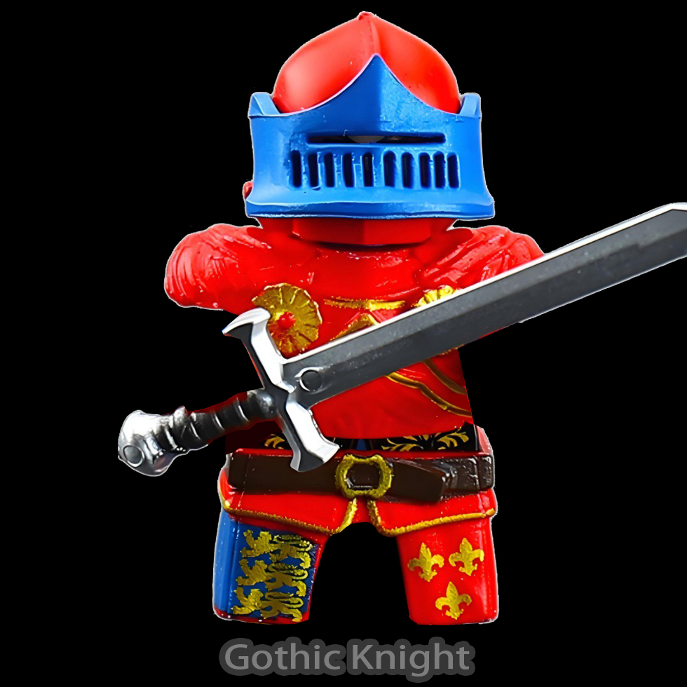 MOC Medieval Gothic Knights Fi - огляд і ціна Model Kit Gunpla