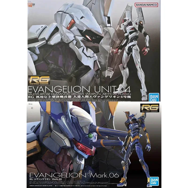 Bandai Original Genuine RG EVA - огляд і ціна Model Kit Eva 02