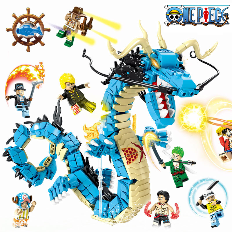 8in1 One Piece Building Blocks - огляд і ціна Model Kit Ikaruga