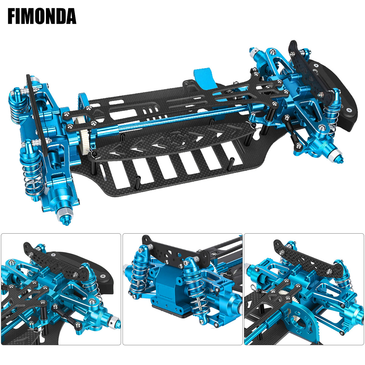 Aluminum & Carbon Fiber Frame  - огляд і ціна Model Kit Helicopter