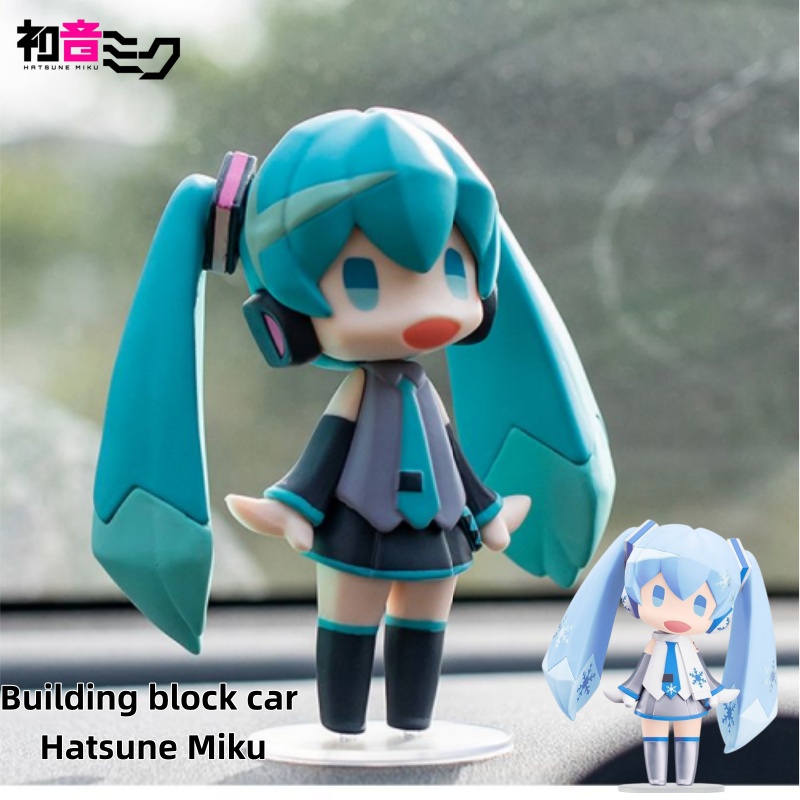 Miku Anime Figure & Building B - огляд і ціна Model Kit Japanese