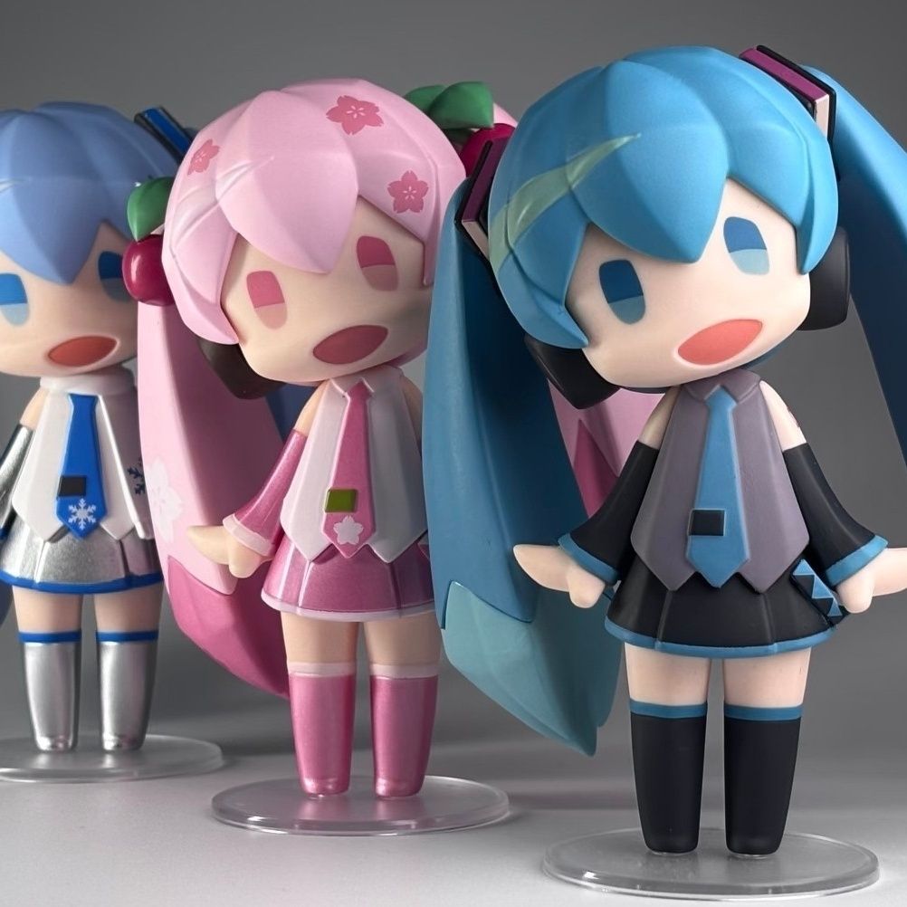 Miku Anime Figure & Building B - огляд і ціна Model Kit Japanese