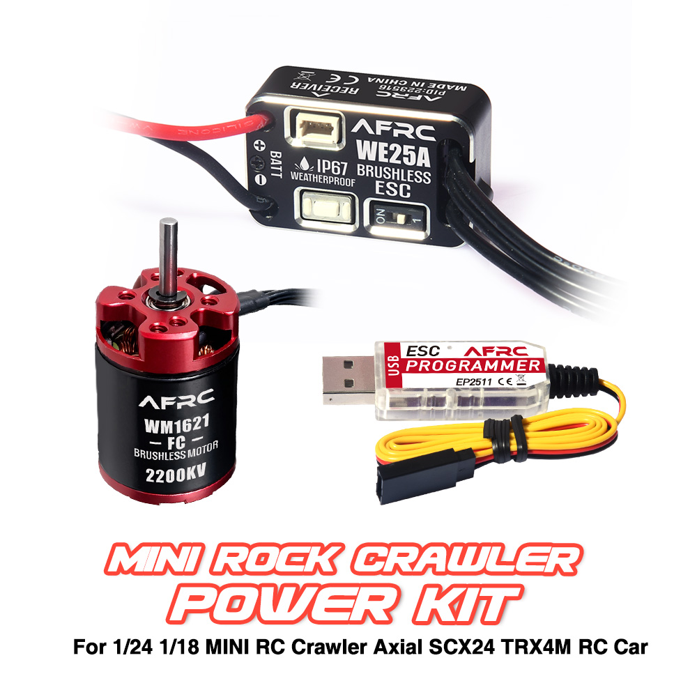AFRC ESC 25A Brushless Power K - огляд і ціна Model Kit Helicopter