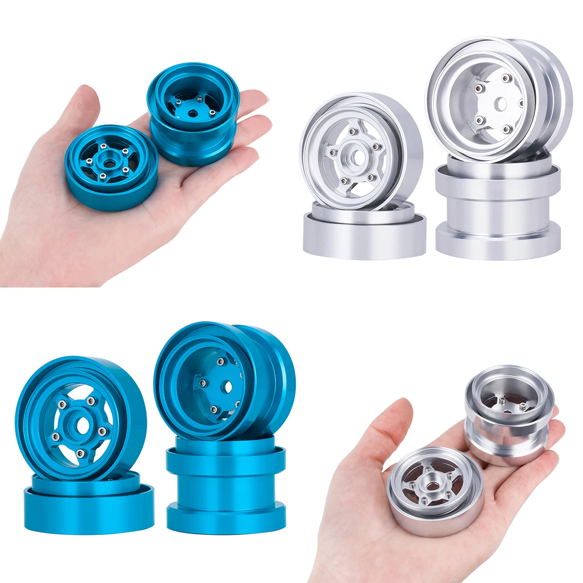 Aluminum Beadlock Wheels for 1 - огляд і ціна Model Kit Helicopter