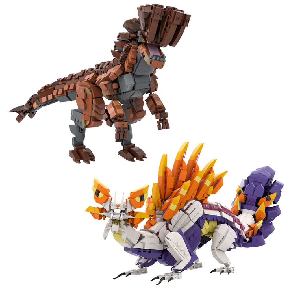 MOC Popular Games Monster Hunt - огляд і ціна Model Kit Dragon
