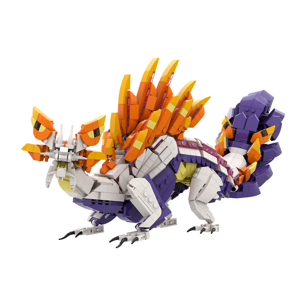 MOC Popular Games Monster Hunt - огляд і ціна Model Kit Dragon