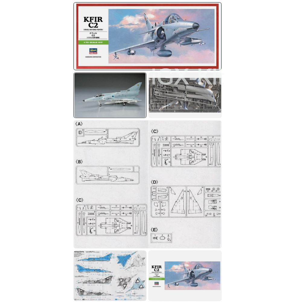 Hasegawa 00237 1:72 Scale Isra - огляд і ціна Model Kit Hasegawa