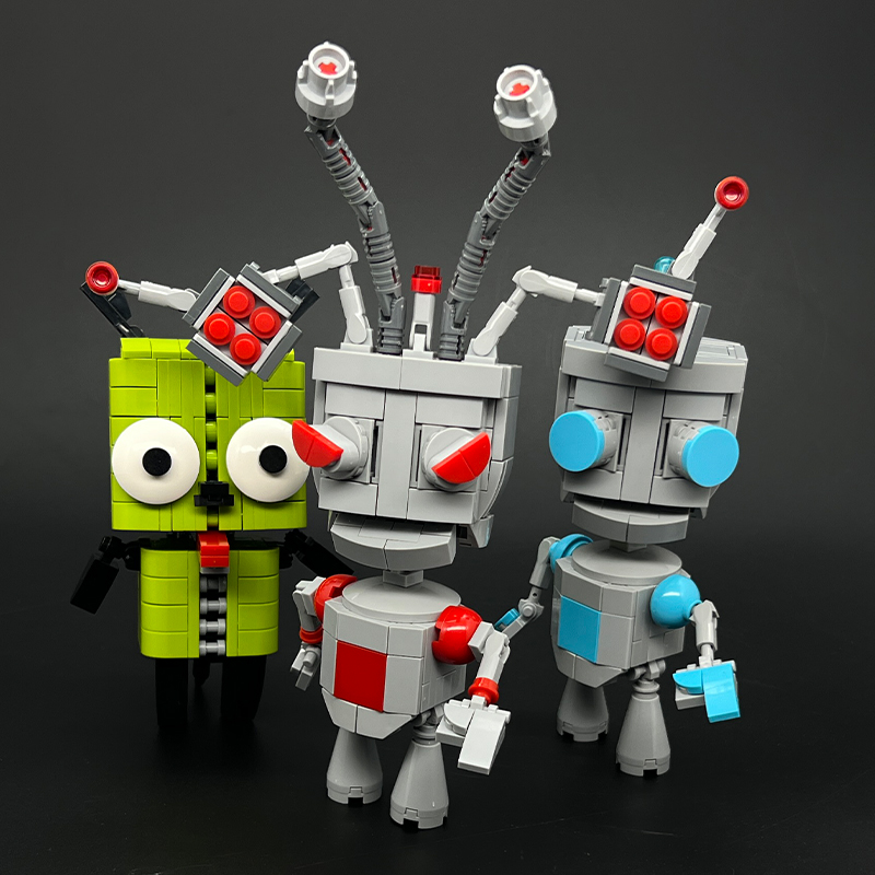 Alien Robot Dog Creative Model - огляд і ціна Model Kit Ikaruga