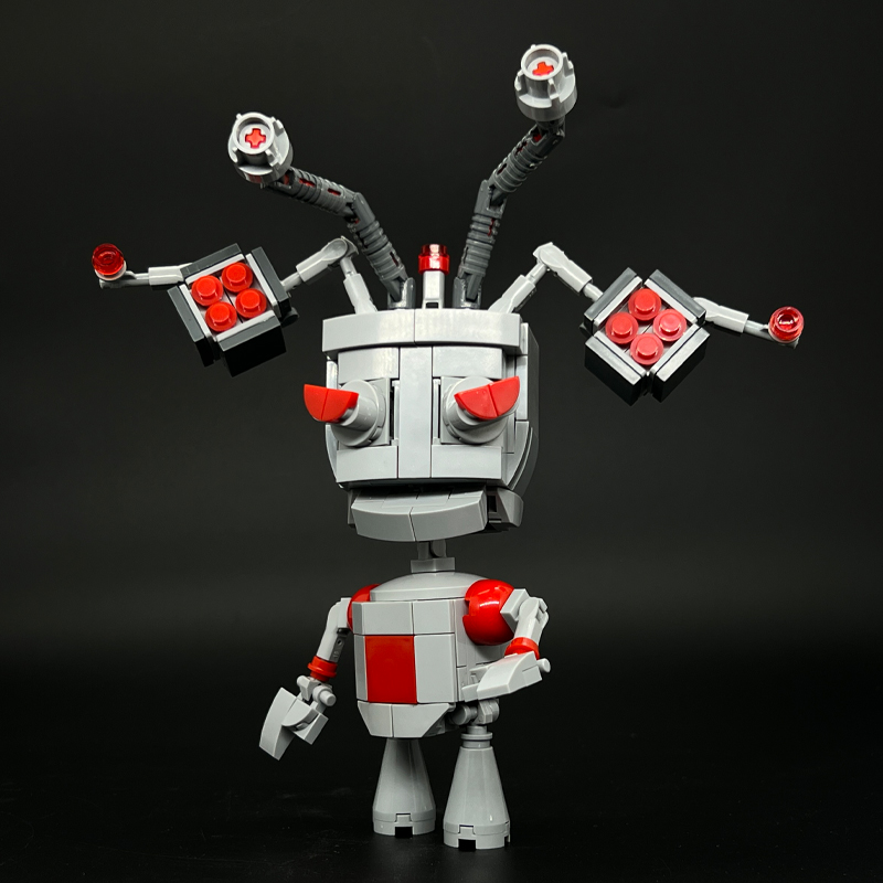 Alien Robot Dog Creative Model - огляд і ціна Model Kit Ikaruga